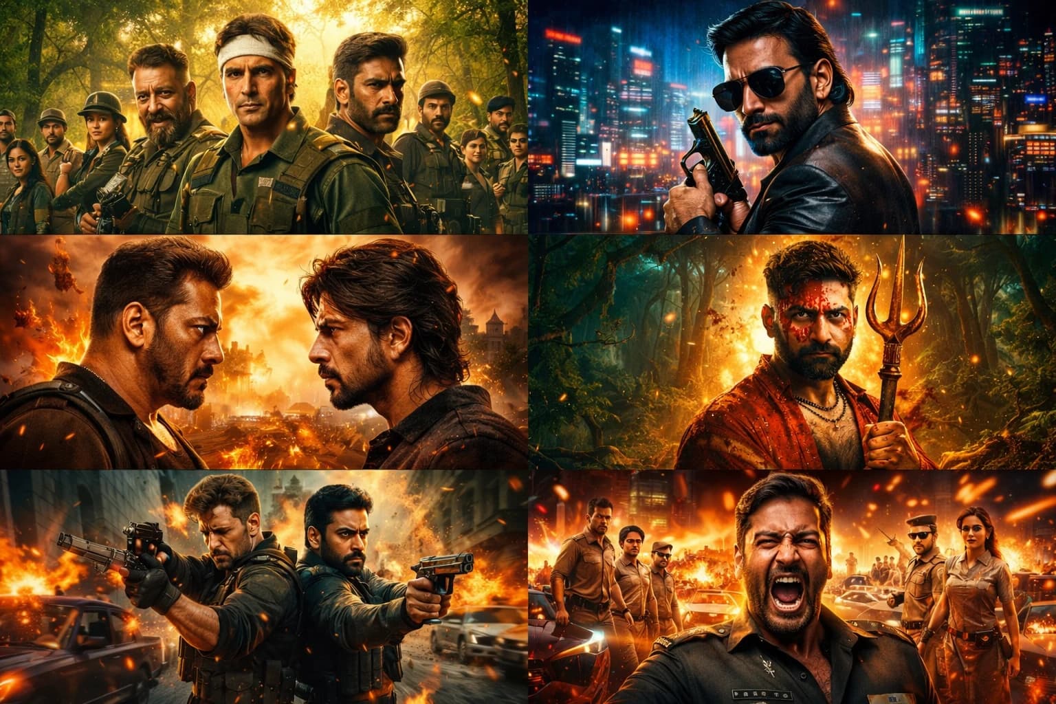 Welcome to the Jungle: Meet the Massive Star Cast of Akshay Kumar's Comedy Epic